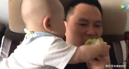 吃瓜儿童小视频爸爸,爸爸视角下的欢乐时光